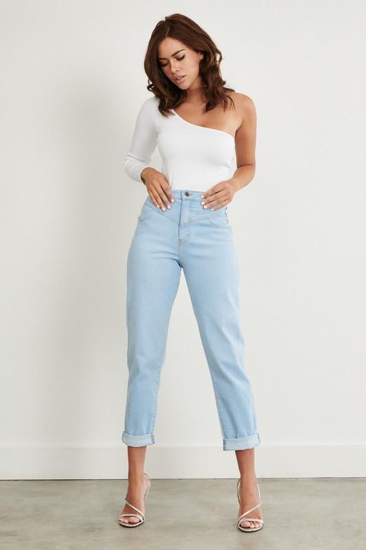 Nikki Mom Jeans - Lovely Brielle