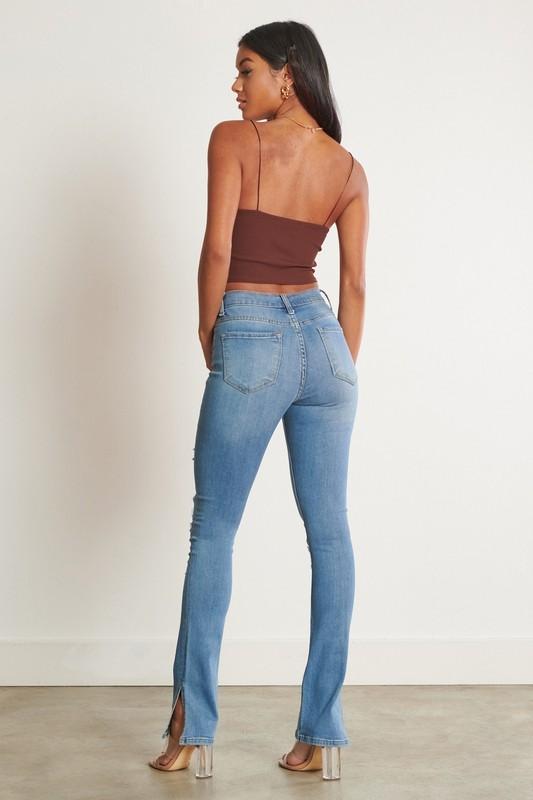 Distressed Bootcut - Lovely Brielle