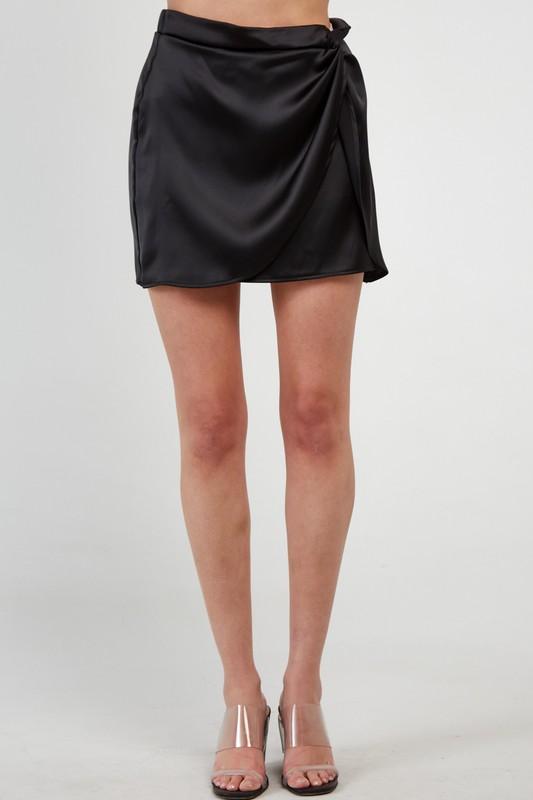 Samantha Satin Skirt - Lovely Brielle