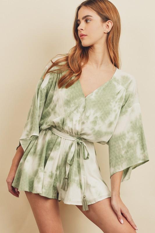 Melissa Tie-Dye Romper - Lovely Brielle