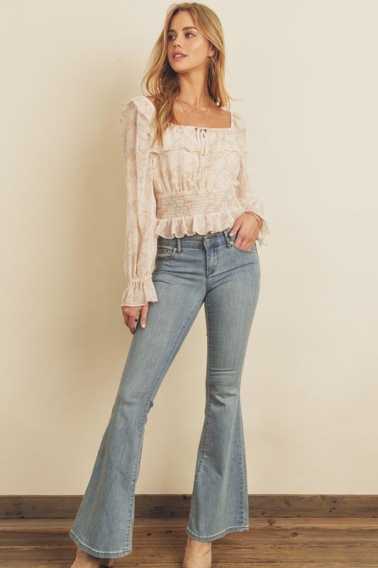 Mimi Floral Blouse - Lovely Brielle