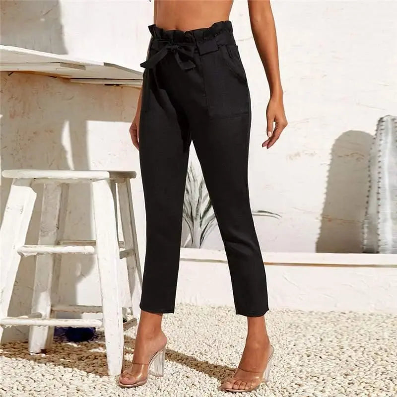High Waist Pants - Lovely Brielle