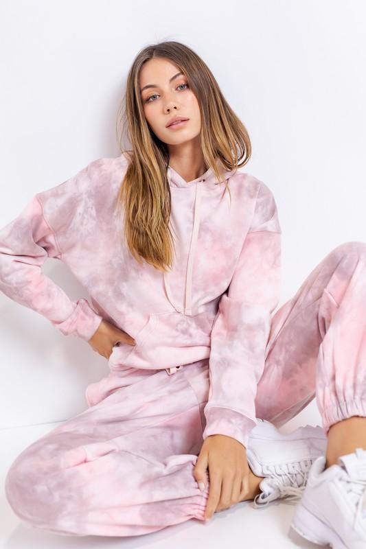 Audrey Tie Dye Hoodie - Lovely Brielle