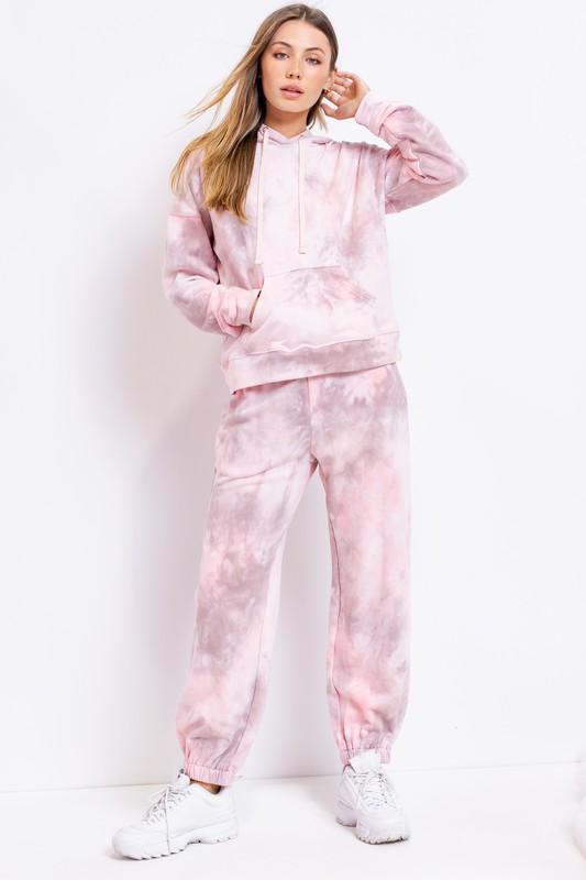 Audrey Tie Dye Hoodie - Lovely Brielle