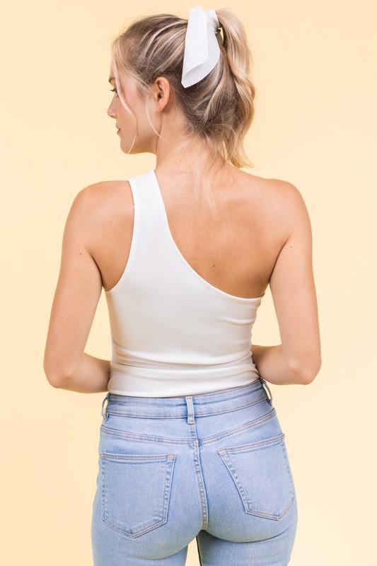 Carla One Shoulder Bodysuit - Lovely Brielle