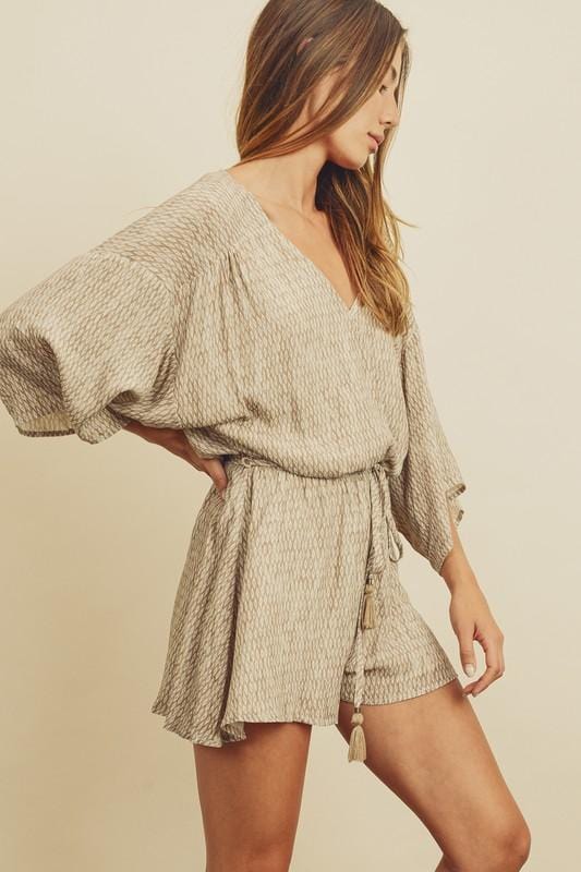 Meghan Ethnic Romper - Lovely Brielle