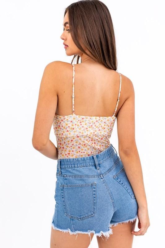 Serena Floral Bodysuit - Lovely Brielle