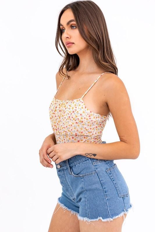 Serena Floral Bodysuit - Lovely Brielle