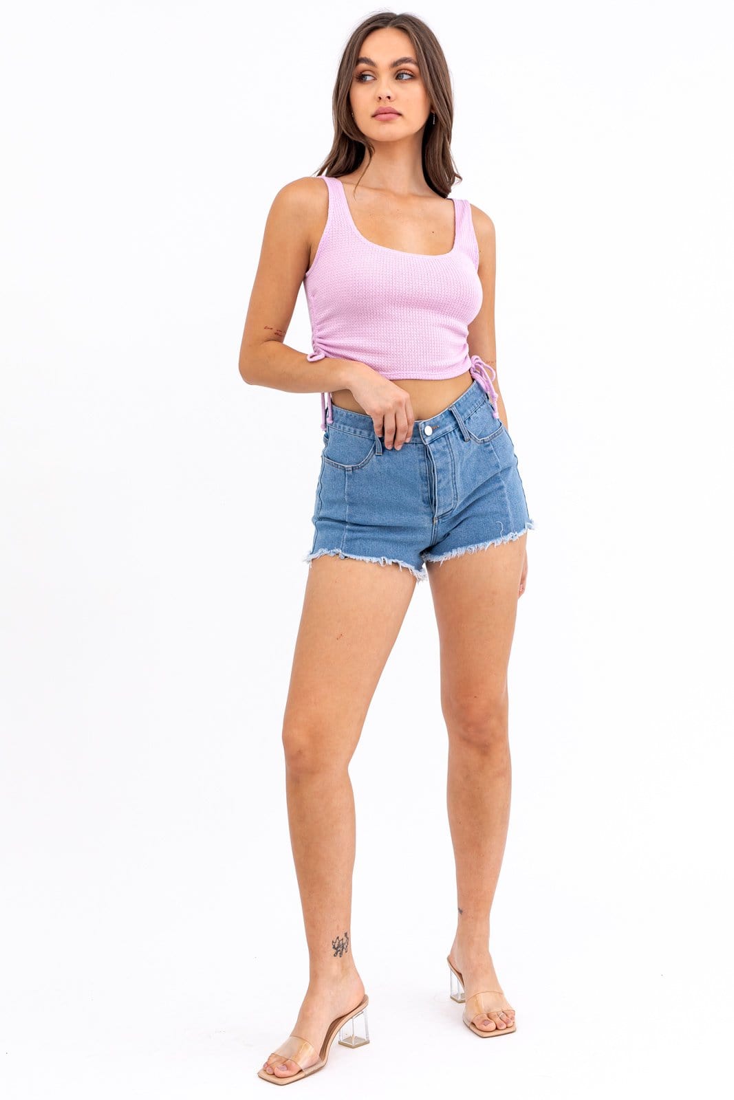 Sofi Ruched Tank - Lovely Brielle