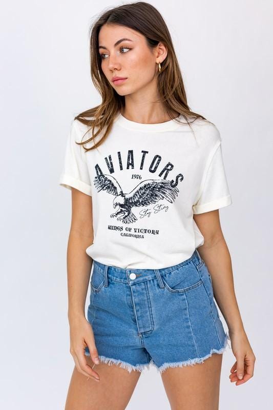 Aviator Tee - Lovely Brielle