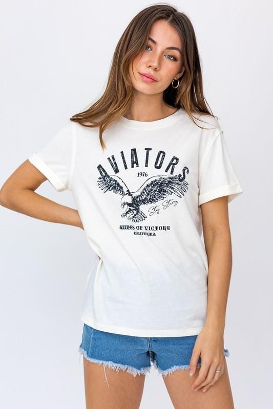 Aviator Tee - Lovely Brielle
