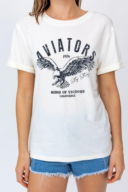 Aviator Tee - Lovely Brielle