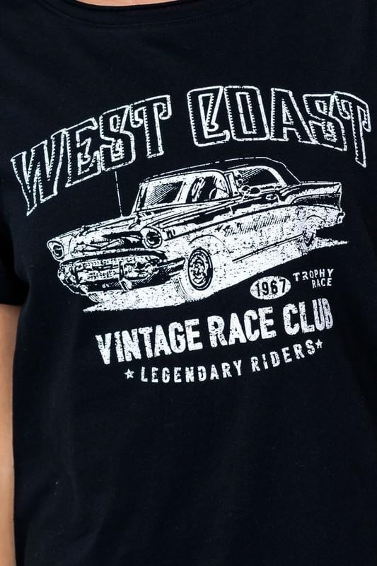 West Coast Vintage Tee - Lovely Brielle