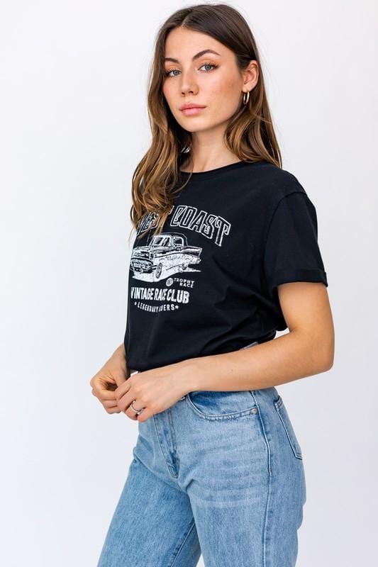 West Coast Vintage Tee - Lovely Brielle
