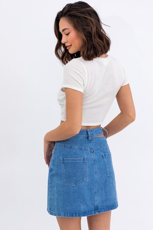 Ivette Ruched Top - Lovely Brielle