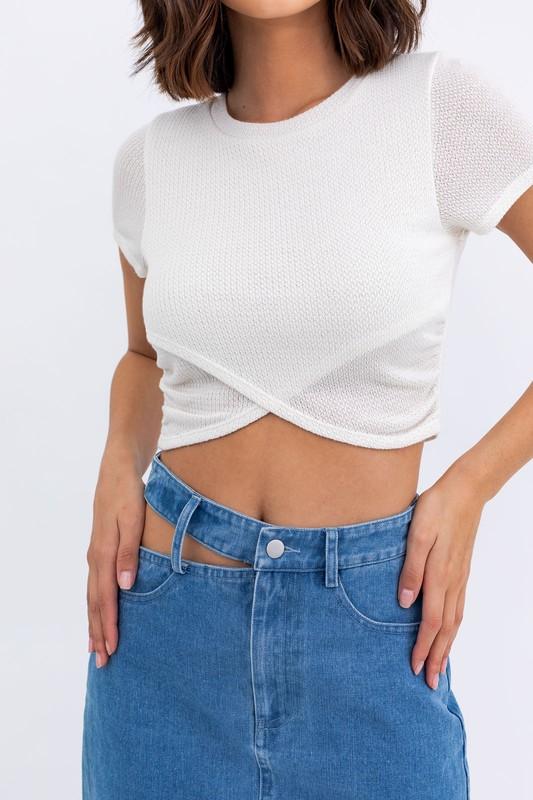 Ivette Ruched Top - Lovely Brielle