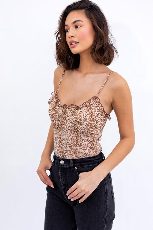 Giada Cheetah Bodysuit - Lovely Brielle