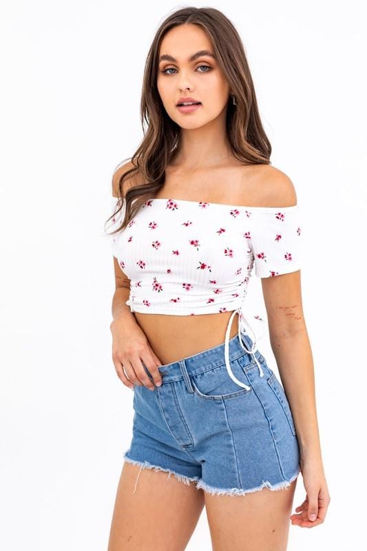 Hazel Ruched Top - Lovely Brielle