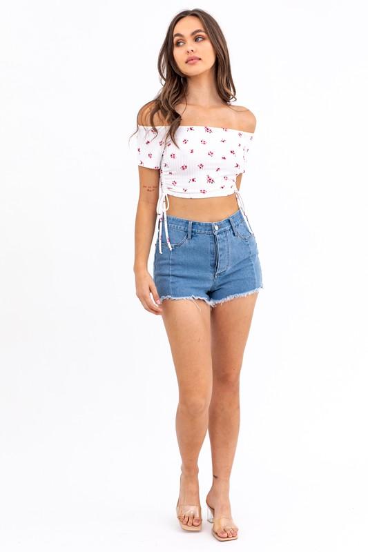 Hazel Ruched Top - Lovely Brielle