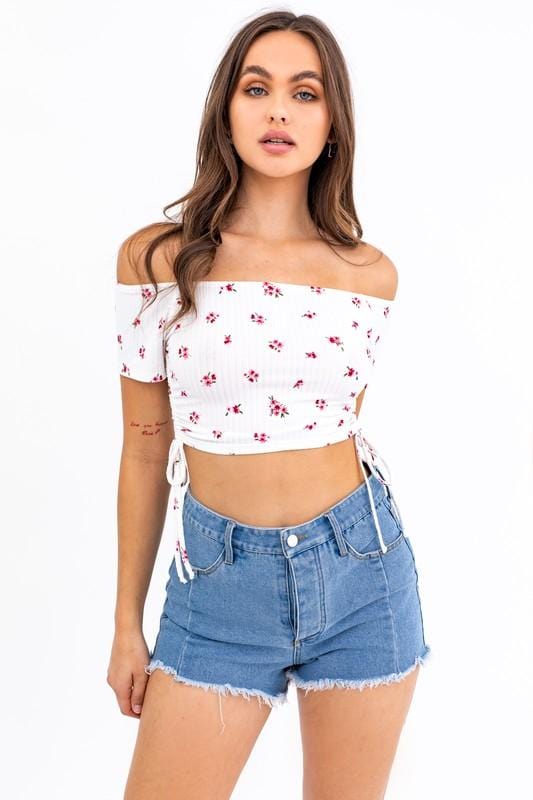 Hazel Ruched Top - Lovely Brielle