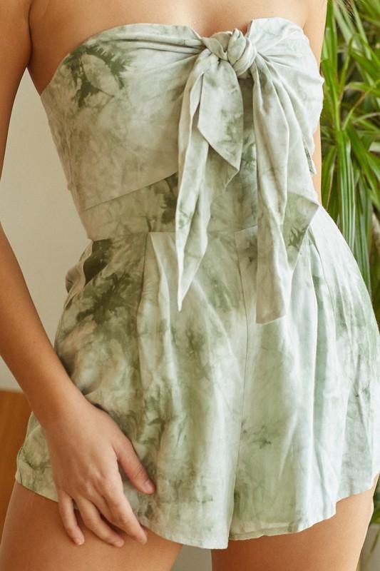 Liz Tie Romper - Lovely Brielle