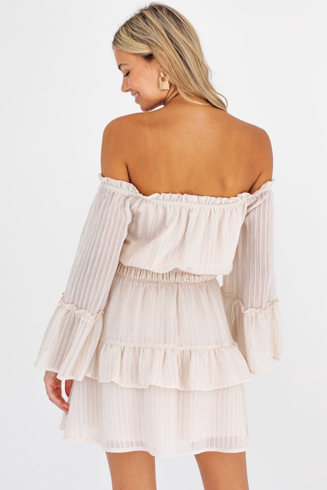 Jesse Ruffle Dress - Lovely Brielle