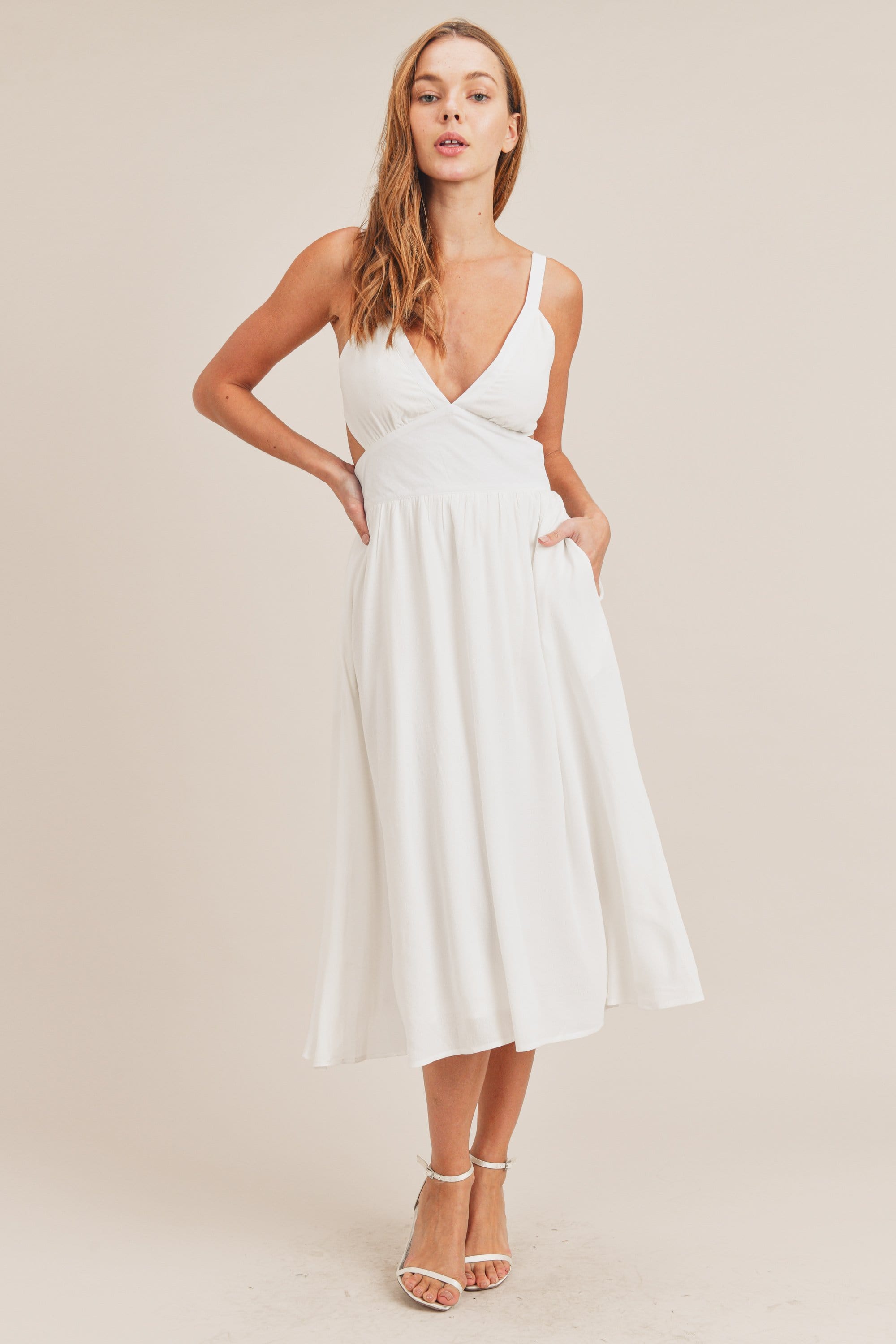 Steph Midi Dress - Lovely Brielle