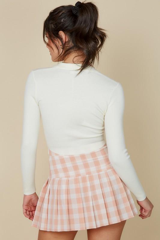 Christy Plaid Tennis Skirt - Lovely Brielle