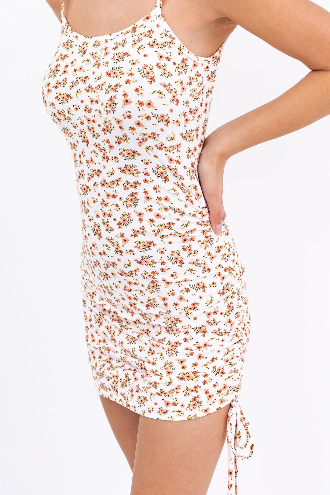 Ava Floral Mini Dress - Lovely Brielle